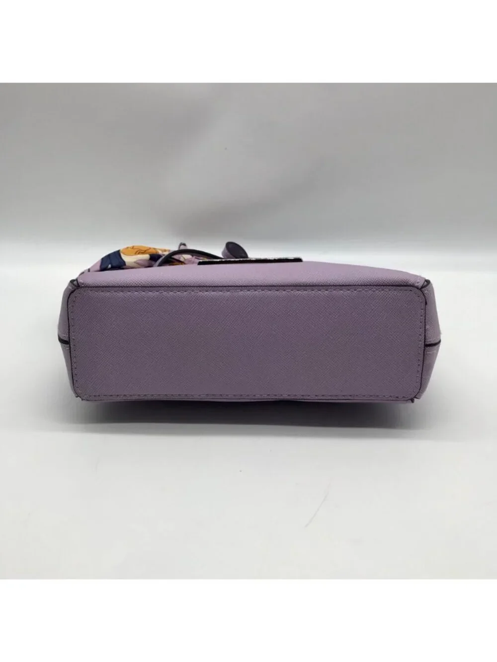 Steve Madden Purple Dome Crossbody With Floral Scarf
